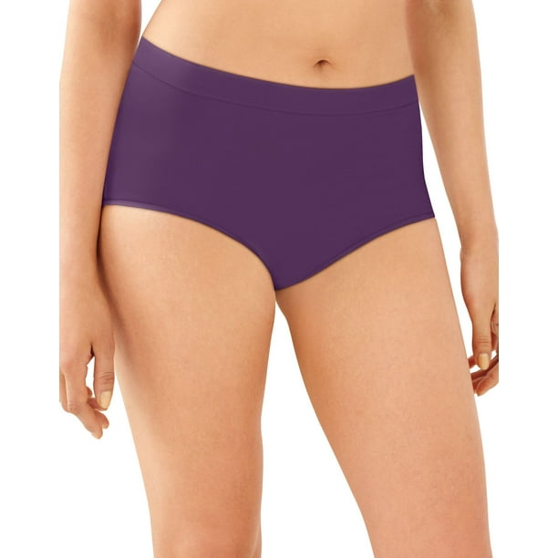 Bali Womens One Smooth U All Around Smoothing Brief, 7, Berry