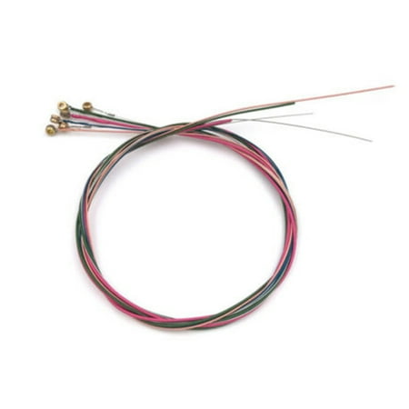 Goriertaly 6pcs/set Universal Acoustic Guitar String Brass Hexagonal ...