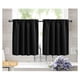 thumbnail image 1 of Blackout Curtains, Solid Window Panels, 76x92 Inch Rod Pocket, 2-Pack, 1 of 8