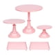 thumbnail image 1 of Soportes para pasteles, soporte para cupcakes, soporte decorativo para pasteles, soporte de exhibición de pasteles de metal para Rosa, 1 of 9