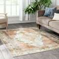 thumbnail image 2 of Well Woven Torwyn Blush Machine Washable Vintage Style Updated Classic Distressed Persian 3x5 (3'11" x 5'3") Area Rug, 2 of 8