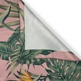 thumbnail image 3 of Ambesonne Banana Leaf Kitchen Curtains, Vintage Tropical Flora, 55"x36", Blush Hunter Green and Orange, 3 of 3