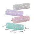 thumbnail image 2 of Stylish Daisy TPU Student Pencil Case - Durable and Convenient Stationery Bag, 2 of 5