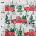 thumbnail image 2 of oneOone Cotton Poplin Red Fabric Merry Christmas Diy Clothing Quilting Fabric Print Fabric By Yard 42 Inch Wide, 2 of 6