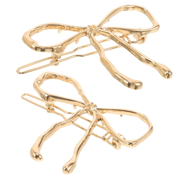 TABLETREANDS 2Ud Clips Para El De Metal Dorado Con De Retro Para Uso