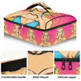 thumbnail image 2 of Iauyy Casserole Carrier for Hot Food Insulated Casserole Travel Carry Bag with Lid Food Warmer Bag for Party/Picnic,Heart-shaped Gesture, 2 of 7