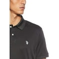 thumbnail image 3 of U.S. Polo Assn. Men's Short Sleeve Classic Fit Solid Stretch Performance Polo Shirt, Black, Medium, 3 of 3