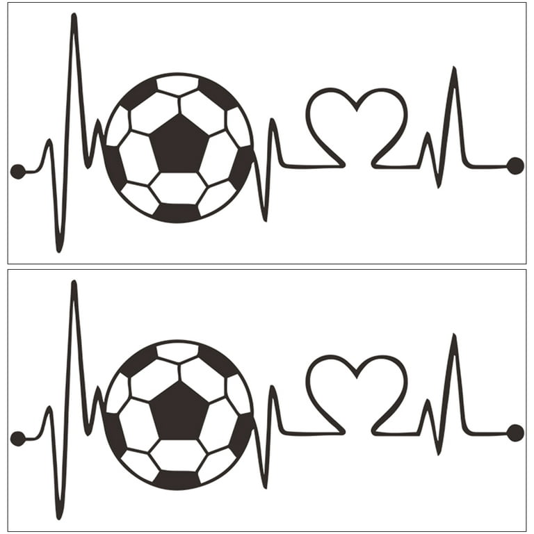 Soccer Stickers, sticky decals
