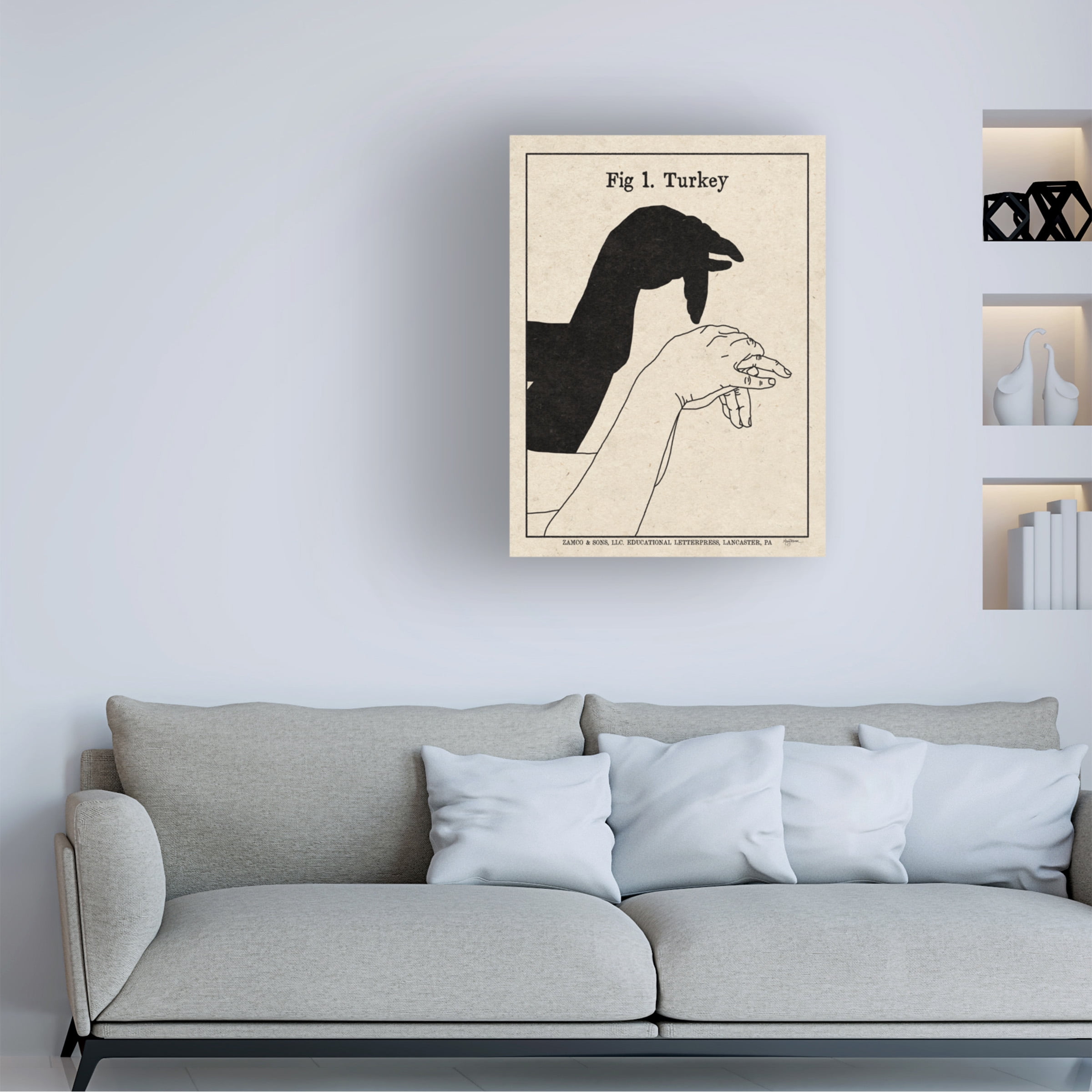 Mary Urban 'The Art of Shadows I' Canvas Art
