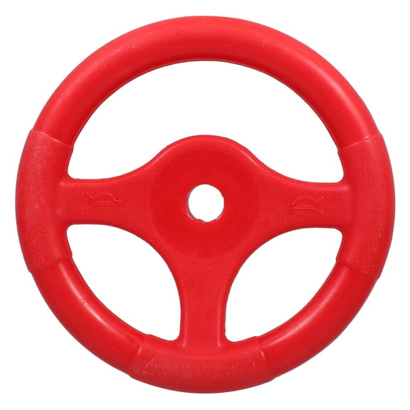 Green Toy Car Steering Wheel for Replacement Portable Kids Bumper Car Accessory PP Material