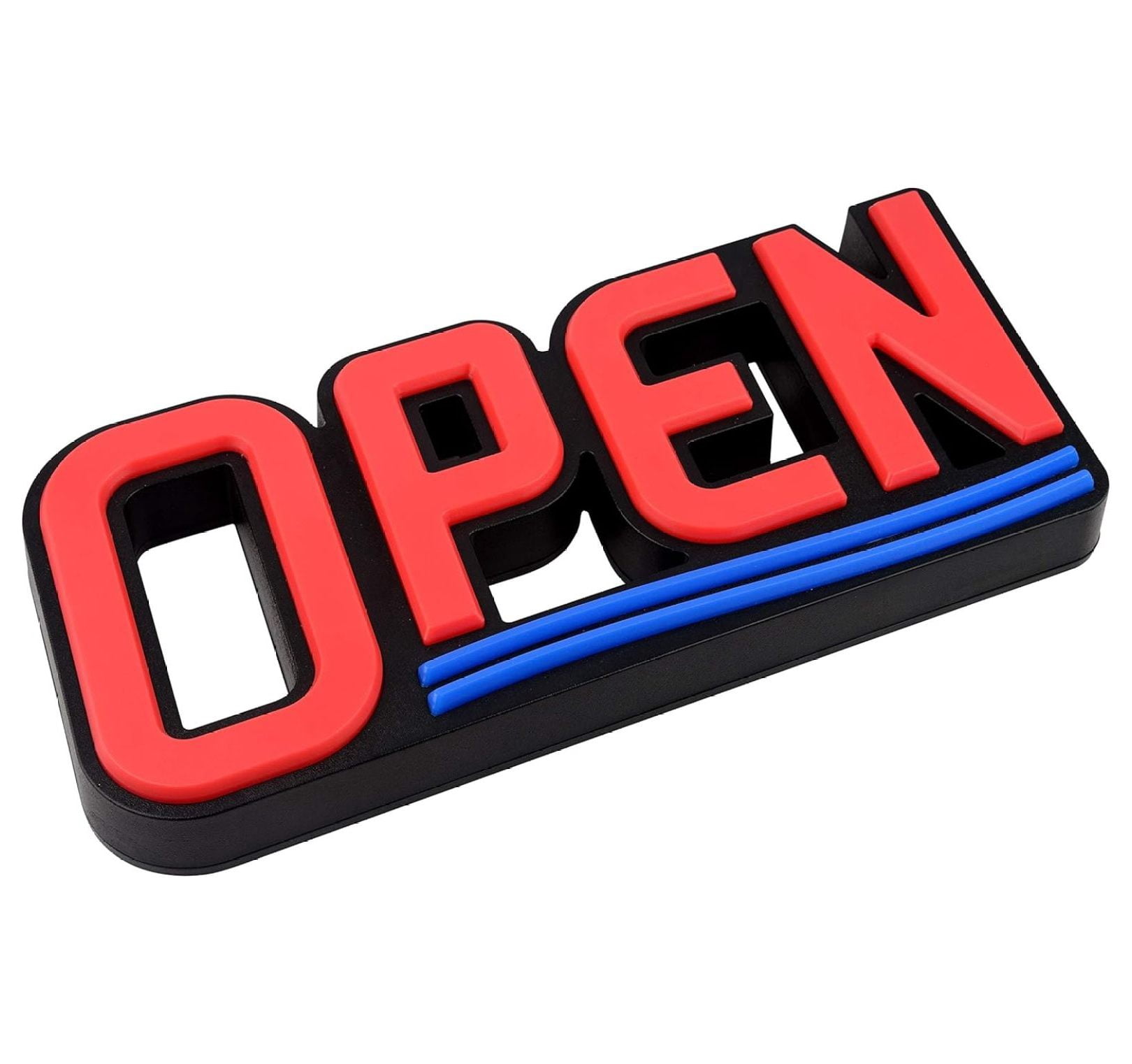 Ultra Bright LED Neon Open Sign Rectangle 17x8 Inch