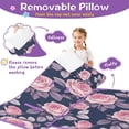 thumbnail image 3 of Pioneer Flower Floral Print Pattern Toddler Nap Mats for Kids Preschool,Sleeping Mat Bag or Kids,Toddler Sleeping Bag,Toddler Nap Mat or Daycare, 3 of 6