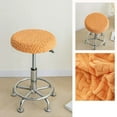 thumbnail image 6 of Qonioi Round Stool Cover, Elastic Swivel Chair Cover for Bar Beauty Salon Seat Protector, Chair Cushion Cover, Furniture Protector, 6 of 6