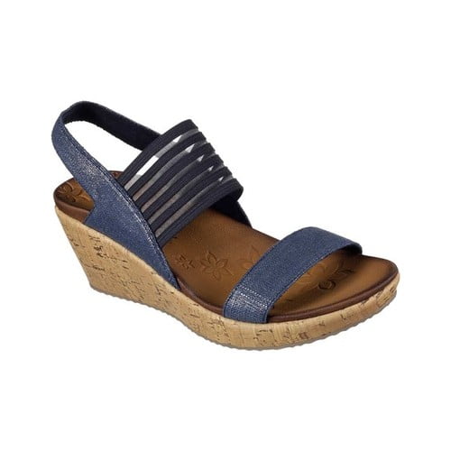 skechers smitten kitten wedge sandal