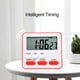 thumbnail image 3 of Temporizador de cocina ZTGD para cocinar con atracción magnética en el refrigerador y el horno, temporizador digital multifuncional con pantalla grande, reloj de conteo de tiempo, reloj despertador, 3 of 5