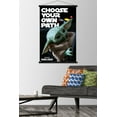 thumbnail image 2 of Star Wars: The Mandalorian Season 2 - Choose Your Own Path Wall Poster with Wooden Magnetic Frame, 22.375" x 34", 2 of 3