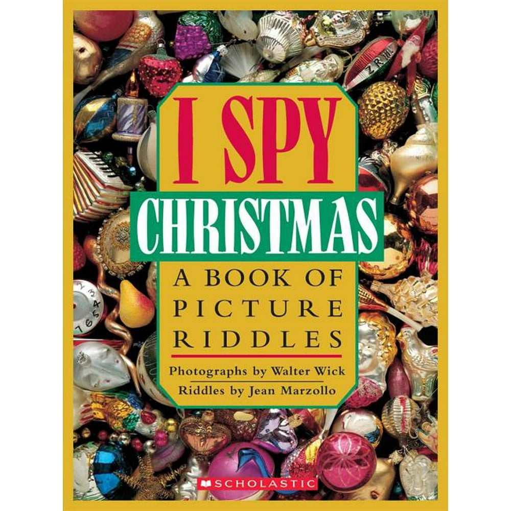 I Spy: I Spy Christmas: A Book of Picture Riddles (Hardcover) - Walmart