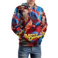 thumbnail image 5 of Unisex Henry Danger Hoodies 3D Printed Pullover Hooded Sweatshirt with Pocket for Mens Womens, 5 of 7