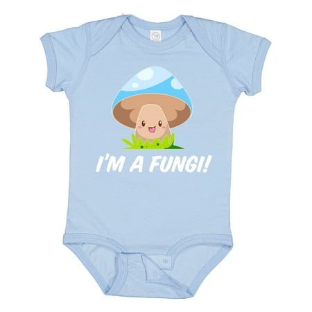 

Inktastic I m a Fungi with Mushroom Gift Baby Boy or Baby Girl Bodysuit