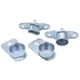 thumbnail image 4 of Kit de inserción de bisagra de portón trasero de 4 piezas, reemplazo para Silverado 1500 2500 3500 1999‑2007 Kit de bisagra de portón trasero 38642 15078745 15074253, 4 of 14