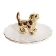 thumbnail image 4 of QualitChoice Elegant Dog Ring Holder Jewelry Storage Tray With Cute Animals For Rings Necklaces And Bracelets Not Easy To Break, 4 of 6