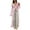 Pink, variant on Crochet Maxi Dress, Yigetop Women Elegant Crochet Knit Maxi Dress Button Down Hollow Out Cover Up Vacation Long Dress Boho Cardigans for Women Beige L
