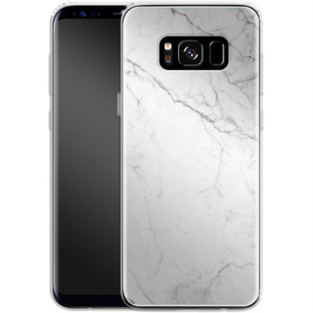 Samsung Galaxy S8 - Mármol blanco de caseable Designs, funda de silicona para teléfono caseable TCS80XX801031XXSAGS80