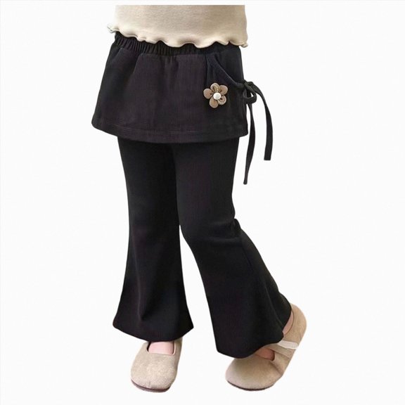 9-10 Years Child Cargo Pants for Girls Y2K Clothing High Waisted Travel Streetwear Casual Pants with Pockets