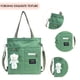 thumbnail image 2 of Bolso de hombro para mujer Lona de gran capacidad Mochila para estudiantes Messenger Green FLhrweasw Nuevo, 2 of 8