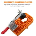 thumbnail image 3 of 35mm Concealed Hinge Jig Kit Door Hinge Hole Locator Template Drill Guide Hole Locator Woodworking Tool for Face Frame Cabinet Cupboard Door Hinges Inset, 3 of 9