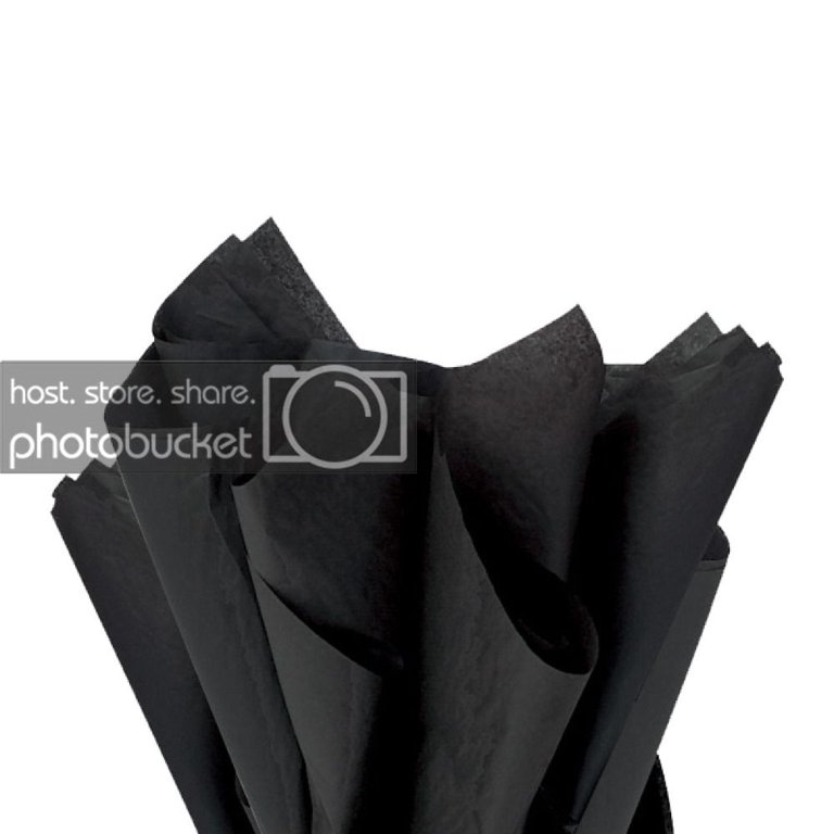 Black Tissue Paper (10)
