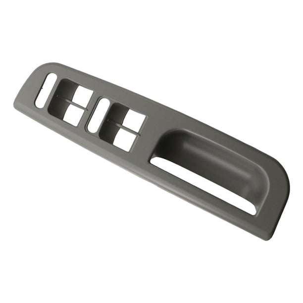 Cubierta de embellecedora de interruptor de ventana Sunnimix para B5 MK4 / MK4 Golf MK4 lado derecho Gris