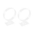 thumbnail image 2 of 2Pcs Single Headband Display Stand Accessories Organizer Rack for Store Shop Transparent, 2 of 7
