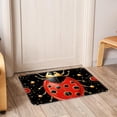 thumbnail image 6 of Ladybird Soft Polyester Non-Slip Machine Washable Floor Carpet Door Mat Office Rugs, 6 of 6