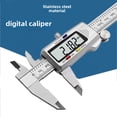 thumbnail image 1 of Industrial-Grade 304 Stainless Steel Digital Caliper, 0-150mm High Precision Measuring Tool with Easy-Read Display, Ideal for Fishing Rod Eye Guide Ring Repair & Maintenance, Compact Portable Design, 1 of 6