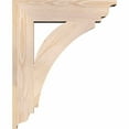 thumbnail image 2 of Ekena Millwork 3 1/2"W x 18"D x 22"H Traditional Traditional Smooth Bracket, Western Red Cedar, 2 of 4
