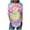 T3-Multicolor, variant on Easter Shirts Ladies Large Bunny Vacation Plus Clothes 3/4 Sleeve Holiday Blouse Festival Tunic Tops S