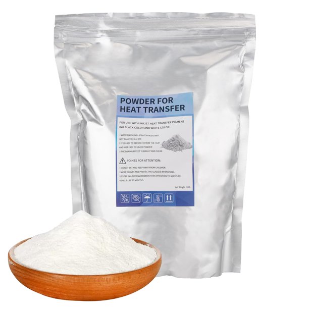 Polvo DTF imtfzct blanco 1 kg adhesivo termofusible
