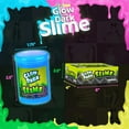 thumbnail image 3 of Playbees Glow in The Dark Slime - 24 Pack - Neon Blue, Green, Pink, Yellow Colors - Glowing Slime Kit for Kids - Party Favors, Goody Bag Fillers, 3 of 7
