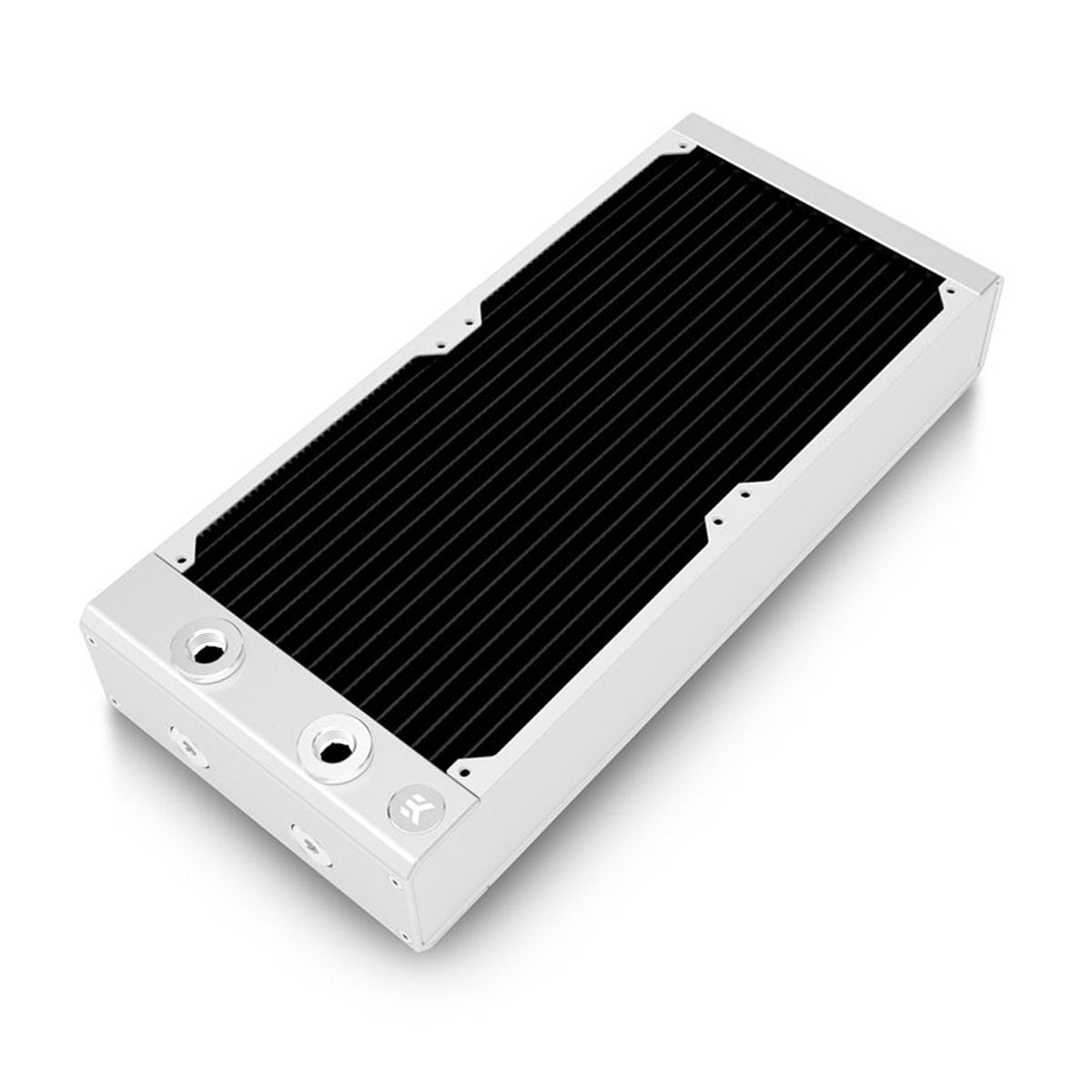 EKWB Quantum Surface P360M Triple 120mm Radiator - 44mm Thick, Copper Fins & Tubes, 5x G1/4" Ports, For PC Water Cooling