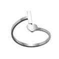thumbnail image 1 of PVCS Bagues d'Ouverture Mode 26 Lettres Anglaises en Acier Inoxydable pour Filles Amour Bijoux Rétro, 1 of 1