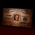 thumbnail image 3 of Réplica de Fallout New Vegas NCR, billete metálico de 20 dólares, edición limitada, 3 of 9