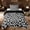 Black White, variant on Erosebridal Cheetah Print Kids Queen Comforter Set, Wildlife Leopard Bedding Comforter Set, Black white, 3-Piece