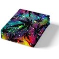 thumbnail image 4 of Leaf Comforter Cover Set Teens Cannabis Galaxy juego de cama para Niños Niñas Mujeres, 4 of 6