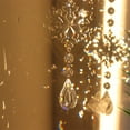 thumbnail image 4 of Crystal Light Catcher Prism Snowflake Wind Chime Hanging Christmas Sundrop (C), 4 of 10
