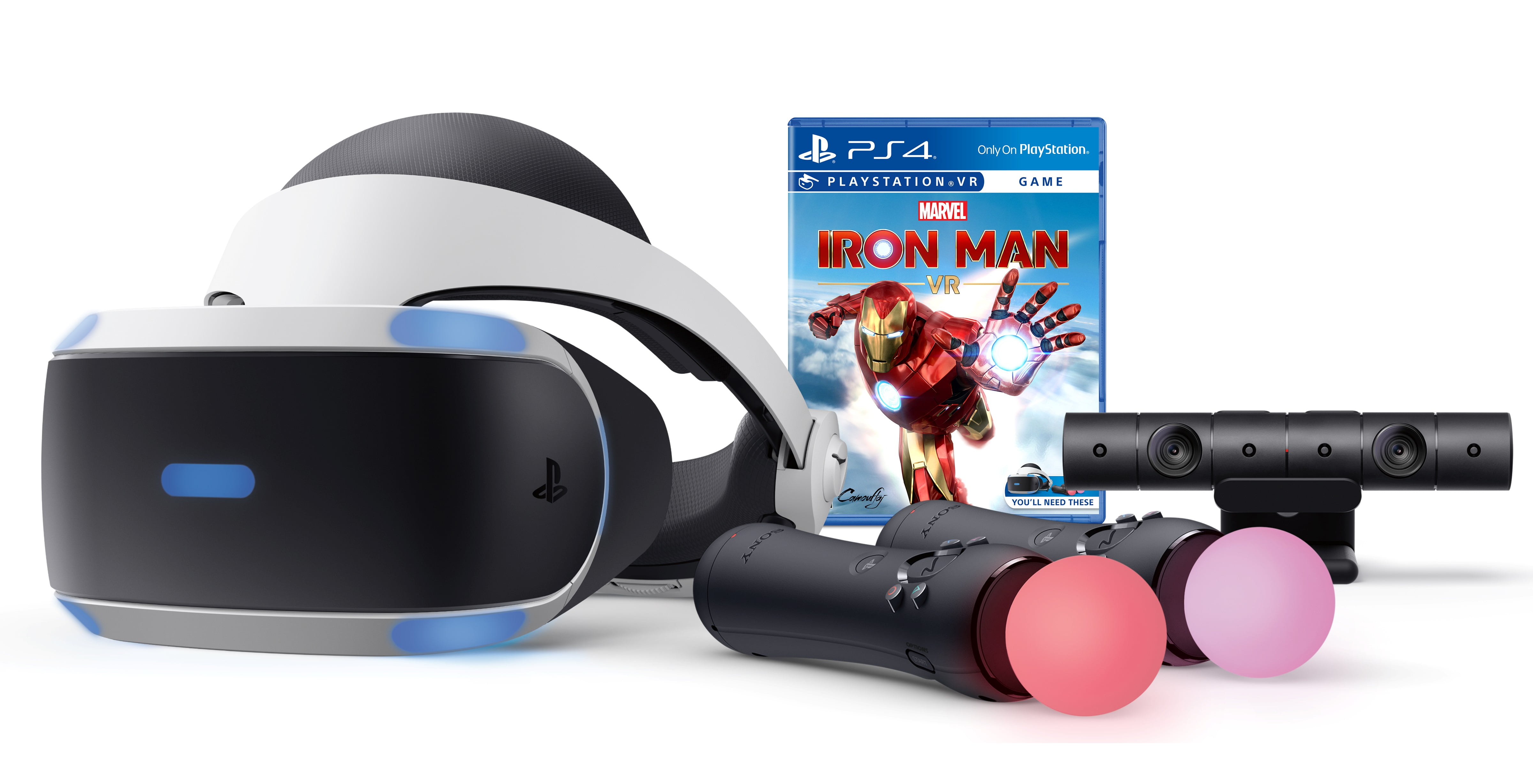 TEC PlayStation VR Marvel's Iron Man VR Bundle (PS4 console NOT included) - Walmart.com