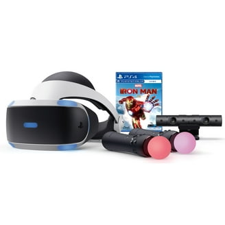 Playstation VR Headset & Camera with Iron Man VR Mega Bundle