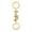 Gold, variant on Multipurpose Keyring With Extendable Chain Steampunks Theme Decorative Alloy Keychain for Backpacks Keys