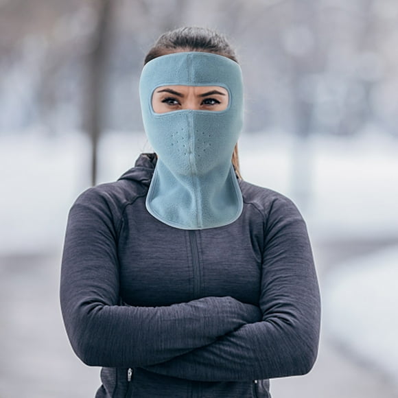 Fiudx Mascarilla de Invierno, Protección Gruesa para Cuello y Orejas, Forro Polar Cálido para Esquí, Snowboard y Actividades Al Aire Libre, Protección Contra El Frío, Diseño Unisex, Reutilizable, Tal