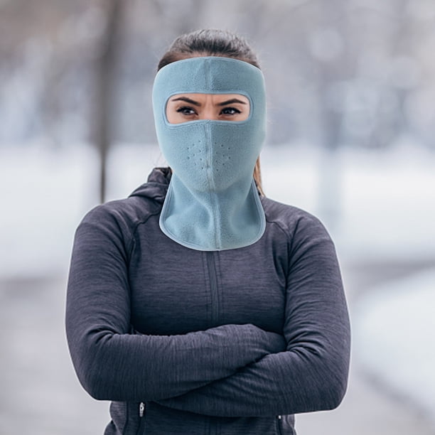 Ganfancp Máscaras de Invierno para El Calor, Cuello Engrosado y Protección para Los Oídos, Hombres y Mujeres de Invierno Viento y El Frío Flocking Máscaras Faciales Completas Ofertas de La Semana 1X